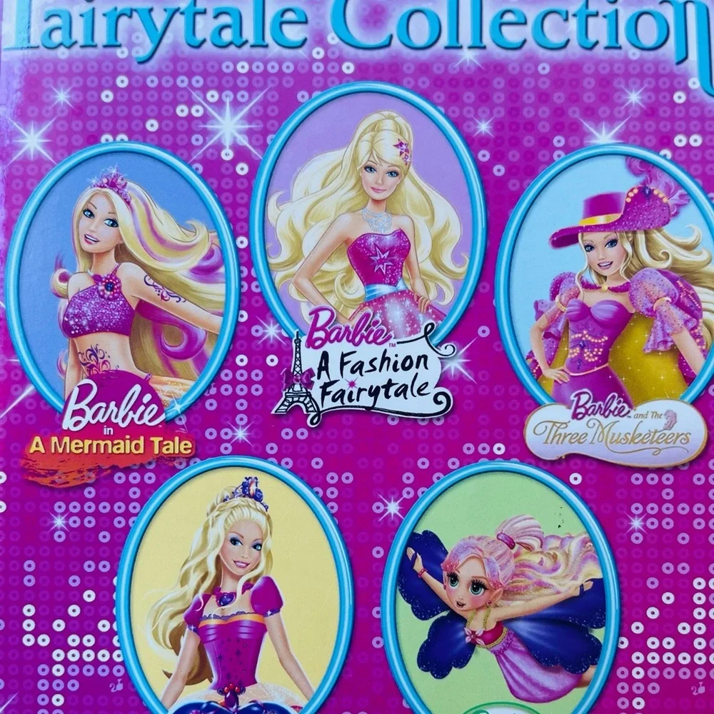 Barbie Fairytale Collection Step Into Reading 5 Story Book Collection